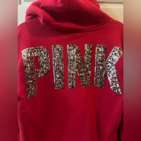Victoria's Secret Small Sequined Hoodie - Picture 4 of 6